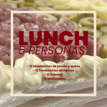 LUNCH (5 personas)