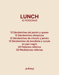 LUNCH (10 personas)