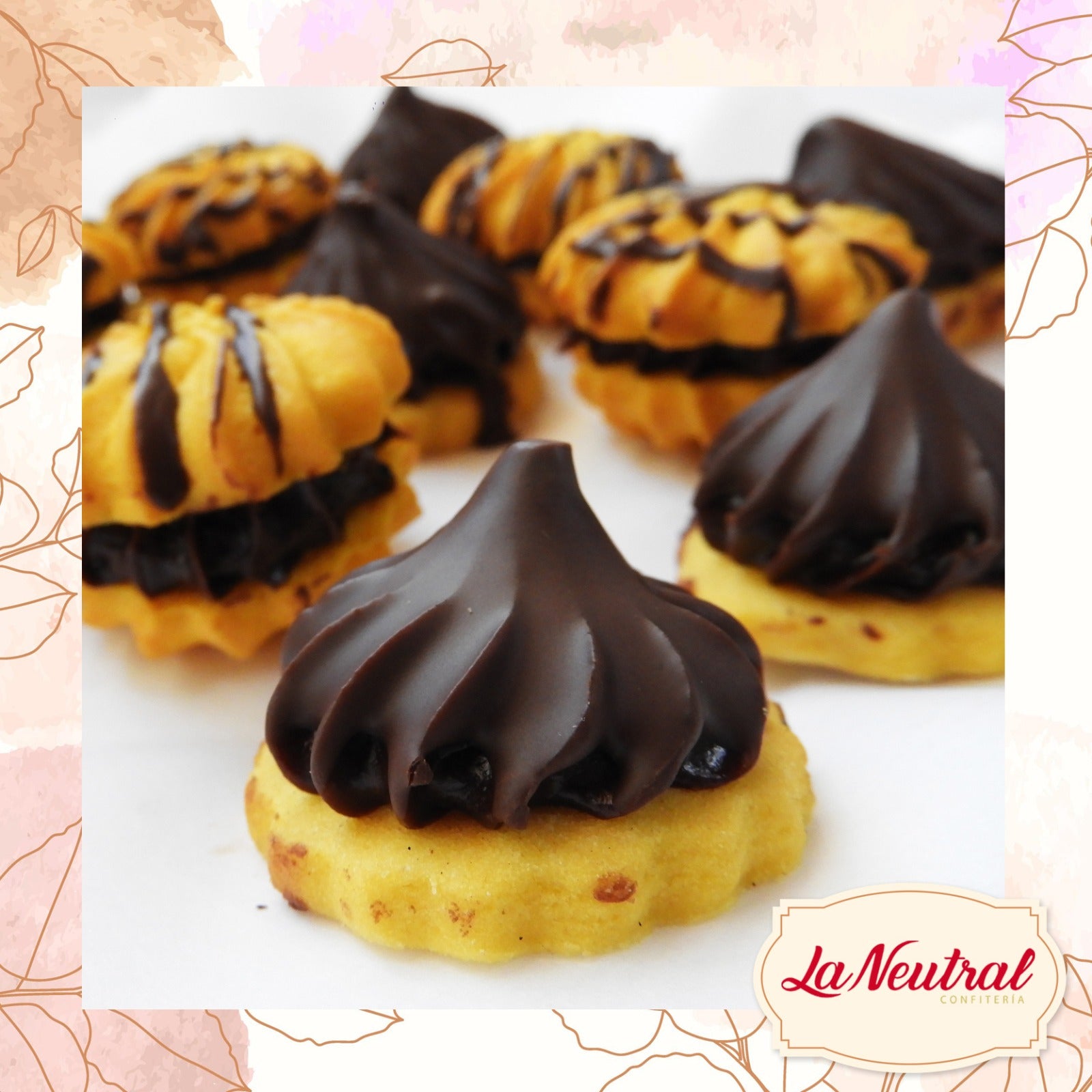 20 Pinitos de dulce de leche